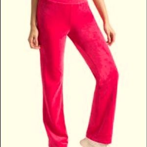 Hot pink Juicy velour leggings size medium, great condition